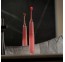 Elektrinis dantų šepetėlis OSOM Oral Care Sonic OSOMORALT40ROSE raudonas su veido valymo antgaliu